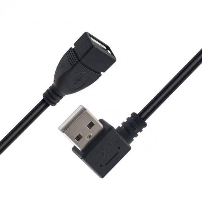 0.3M 1M 2M 3M 90度 右左角 男性から女性USB2.0タイプA拡張ケーブル 1