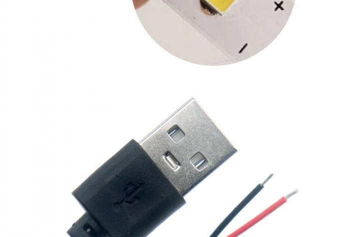 高品質の5VUSB2.0 LEDライトストライプランプのためのPigtailケーブル 5