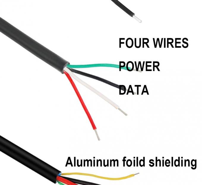 5VUSBから開ける ストライプ 缶詰 裸線 端 ピッグテール 電源充電ケーブル LED ストライプライト ランプ 9