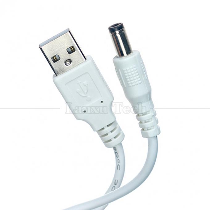 USB A 男性から2.1x5.5mm DC バレル ジャック コネクタ ロータースピーカー用の電源充電ケーブル 3