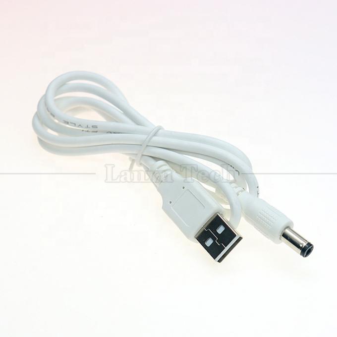 USB A 男性から2.1x5.5mm DC バレル ジャック コネクタ ロータースピーカー用の電源充電ケーブル 5