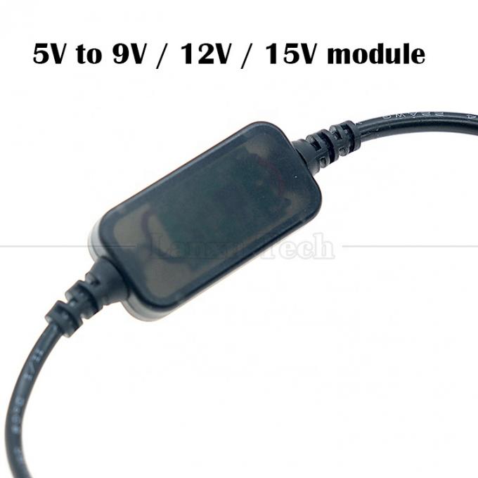 9v 12v 15v 20v PD USBタイプCからDC 5.5x2.1mm 充電ケーブル 1