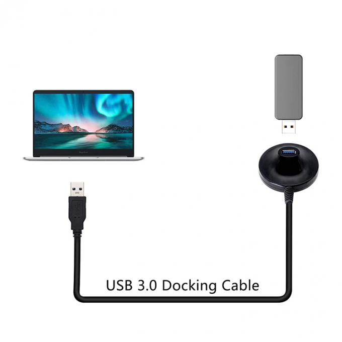 デスクトップ 男性から女性 ドックステーション データ充電 USB 2.0 3.0 拡張ケーブル 6