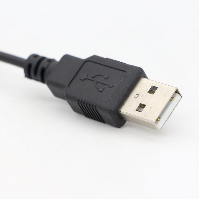 カスタムUSB2.0 男性開ける 脱毛 缶詰 裸 2 ワイヤーエンド 豚尾 電源ケーブル 3