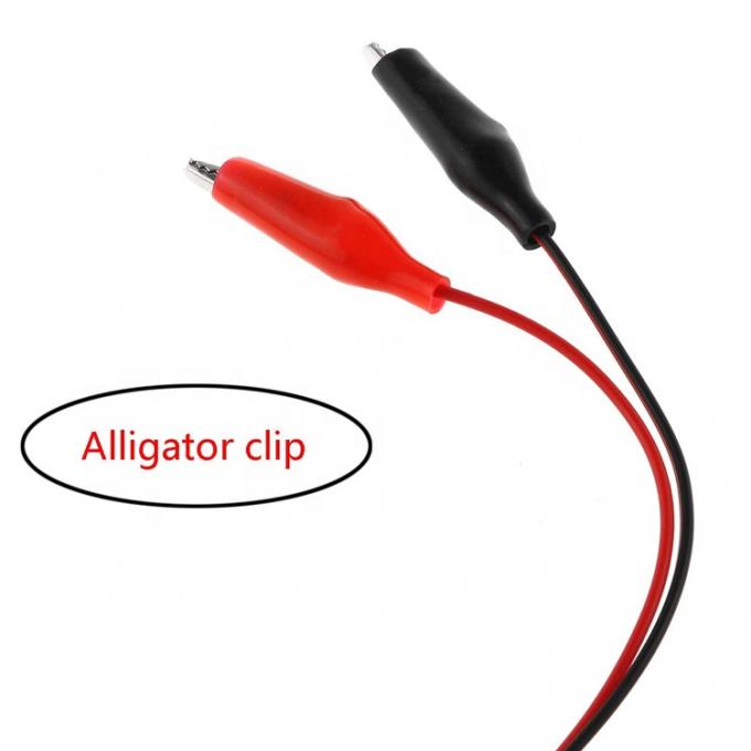 クロコディールクランプ アリガタークリップ USB A 男性 テストワイヤ アダプタケーブル 試験回路 3