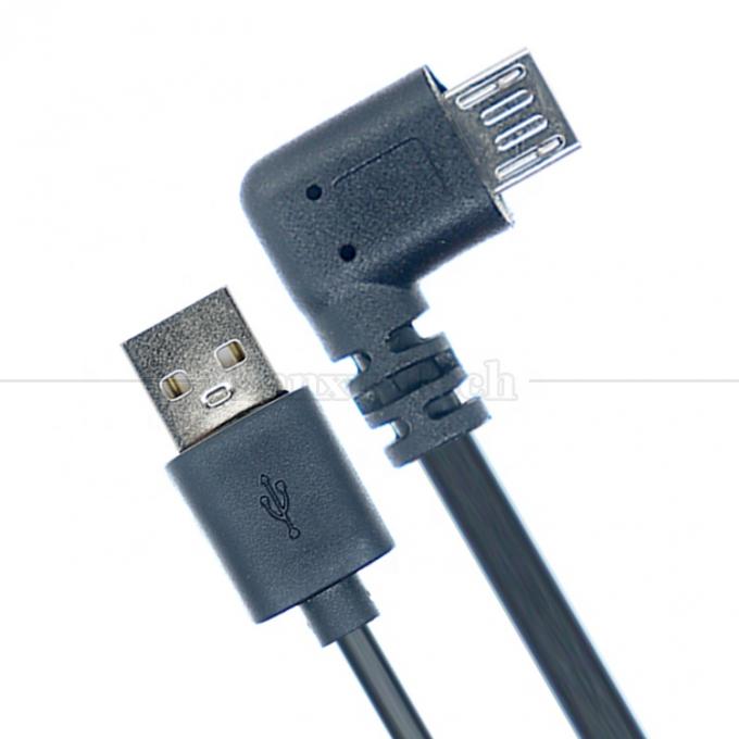 0.5M 1M 2M データ充電 右角 マイクロからUSB充電ケーブル 携帯電話 タブレット GPS 3