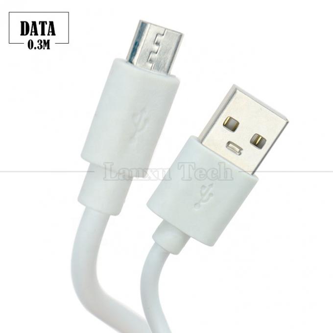 短 30cm 50cm 1m ホワイト ブラック データ 急速充電 1A V8 マイクロ B から USB A 男性 充電ケーブル アンドロイド 携帯電話 パワーバンク スピーカー 3