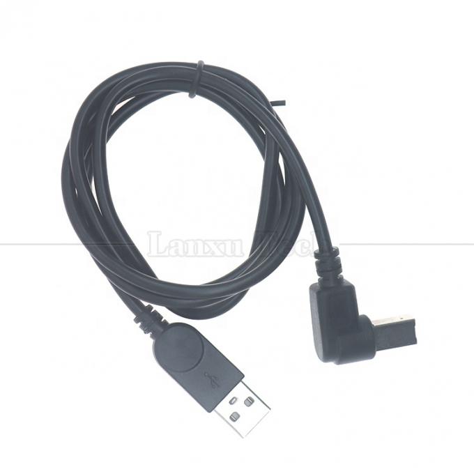90 度 右角タイプ A 男性からB 男性 USB 2.0 プリンターコネクタ拡張ケーブル 4