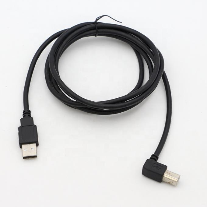 エプソンHP用のカスタム1M 1.5M 3M 90度右角USB 2.0プリンターヘッド電源延長ケーブル 1