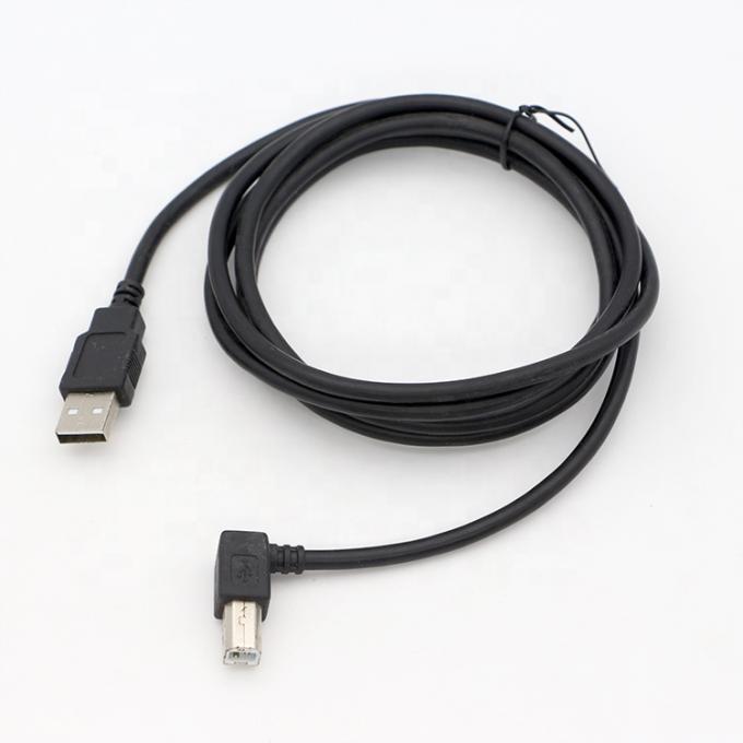 エプソンHP用のカスタム1M 1.5M 3M 90度右角USB 2.0プリンターヘッド電源延長ケーブル 5
