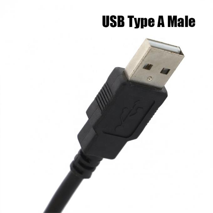 エプソンHP用のカスタム1M 1.5M 3M 90度右角USB 2.0プリンターヘッド電源延長ケーブル 4