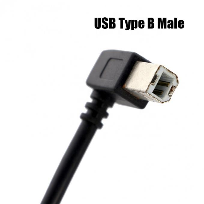 エプソンHP用のカスタム1M 1.5M 3M 90度右角USB 2.0プリンターヘッド電源延長ケーブル 3