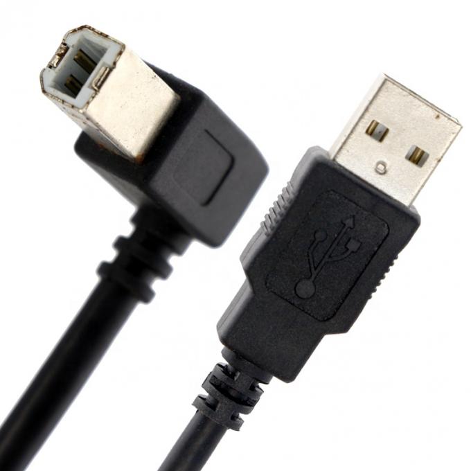 エプソンHP用のカスタム1M 1.5M 3M 90度右角USB 2.0プリンターヘッド電源延長ケーブル 2