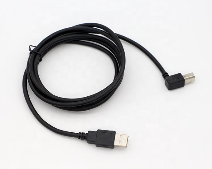 エプソンHP用のカスタム1M 1.5M 3M 90度右角USB 2.0プリンターヘッド電源延長ケーブル 6