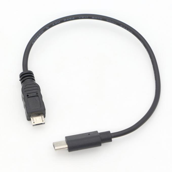 1M 2M 3M USB Type C から Micro A B 5 PIN USB OTG データケーブル 4