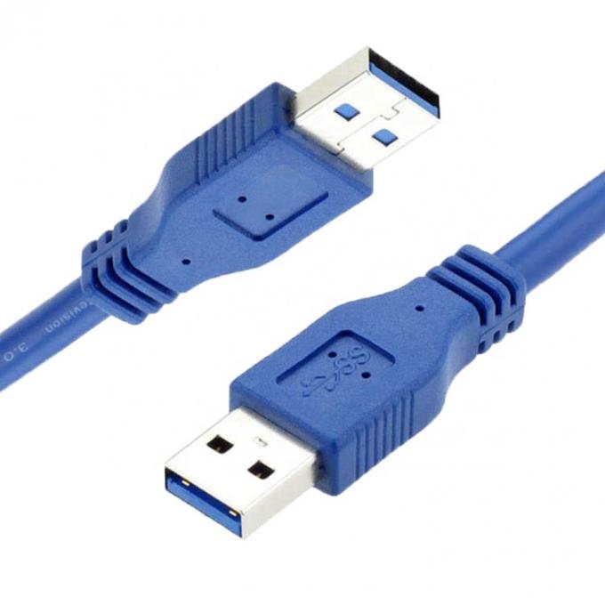 高速 5Gbps 1M 3M USB3.0 PC モデムプリンタ用の男性から男性へのUSB 3.0拡張データケーブル 2