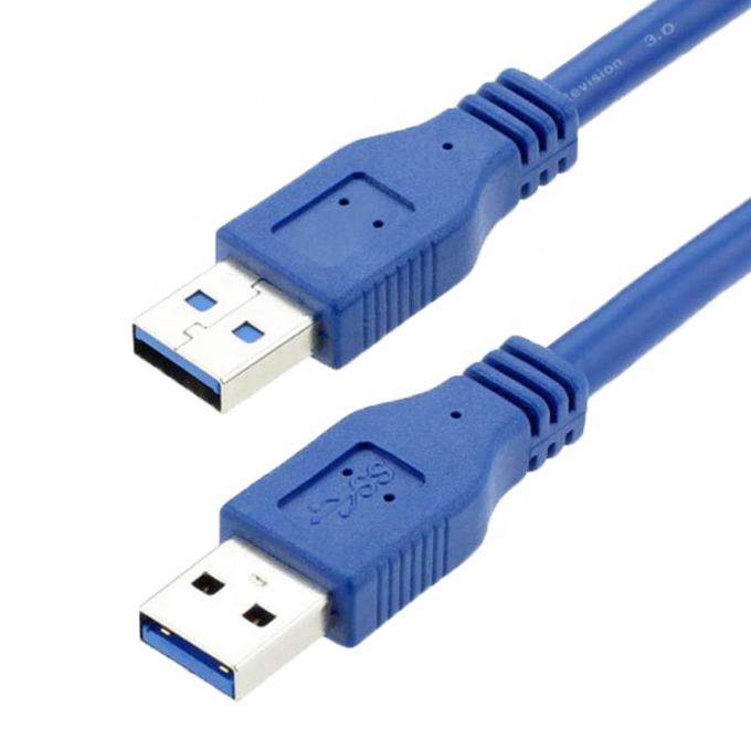 高速 5Gbps 1M 3M USB3.0 PC モデムプリンタ用の男性から男性へのUSB 3.0拡張データケーブル 4