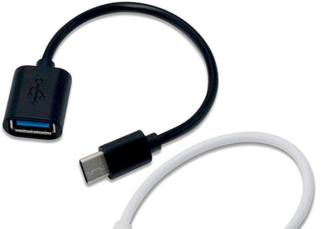 USBタイプC 男性からUSB2.0 女性用OTGアダプターケーブル 0