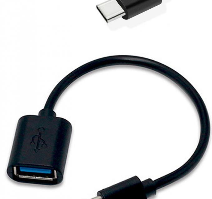 USBタイプC 男性からUSB2.0 女性用OTGアダプターケーブル 2