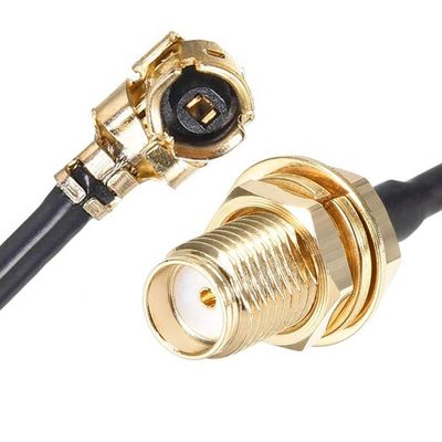 UFL から SMA M.2 NGFF IPX IPEX MHF4 から RP SMA 女性 RF 豚尾 WiFi アンテナ拡張ケーブル