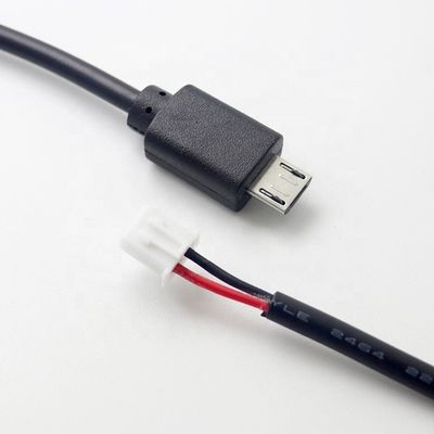 購入 オーダーメイド 10cm 30cm 0.5m 1m マイクロB 5Pから2P JST XH 2.54mm 接続ケーブル online manufacture