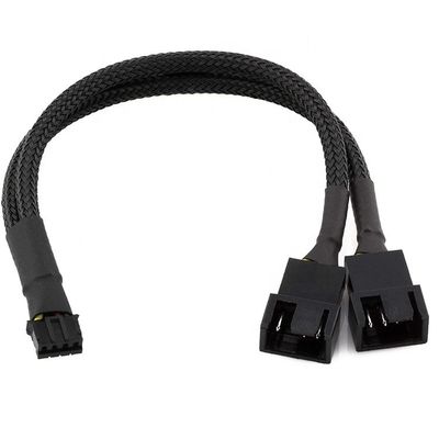 購入 マザーボード CPU 4 PIN コネクタ PCケース 温度制御 冷却ファン Y スプリッター拡張 PWMケーブル online manufacture