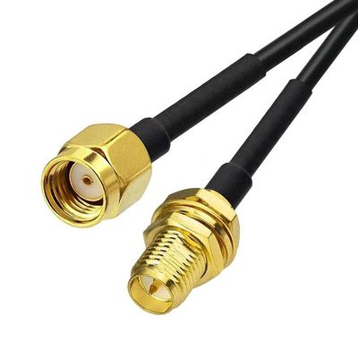 購入 RG174 同軸RP SMA 男性からRP SMA 女性アンテナ拡張ケーブル online manufacture