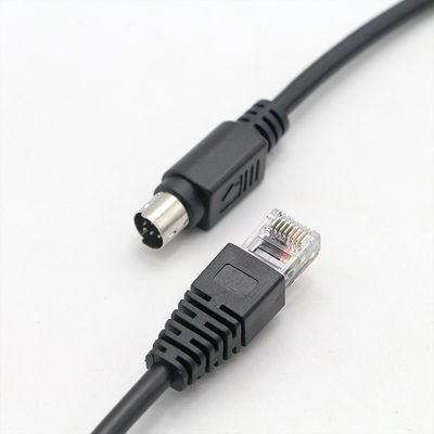 購入 カスタム 男性から男性 RJ45から8ピン ミニディン接続ケーブル online manufacture