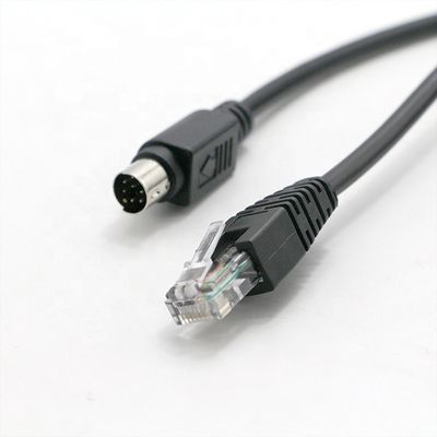 購入 オーダーメイド 1M 2M 男性から男性へ 女性 RJ45から8ピン ミニディン接続ケーブル online manufacture