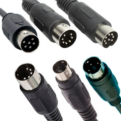 購入 OEM シールド S ビデオ オーディオ 男性から男性 女性 3 4 5 6 7 8 9 10 13 PIN MIDI DIN拡張ケーブル online manufacture