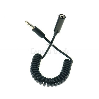 購入 スプリングスピリアルカール 男性から女性 3.5mm ジャックオックス ステレオオーディオ拡張ケーブル スピーカーヘッドフォン online manufacture