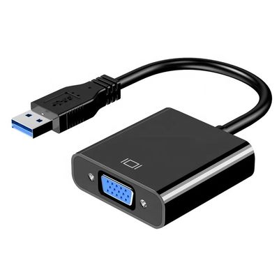 購入 マルチディスプレイビデオコンバーター USB 3.0 から VGA アダプター PC ラップトップ モニター プロジェクター HDTV online manufacture