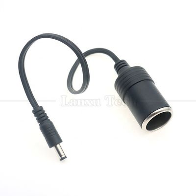 購入 120W 12V 10A 自動車タバコ点灯器 女性ソケットからDC 男性 5.5mm x 2.1mm 電源充電ケーブル online manufacture