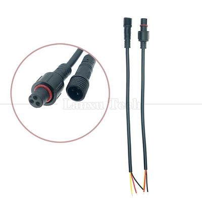 購入 防水 IP67 IP68 男性 女性 2 3 4 5 6 7 8 ピン M12 LEDケーブル online manufacture