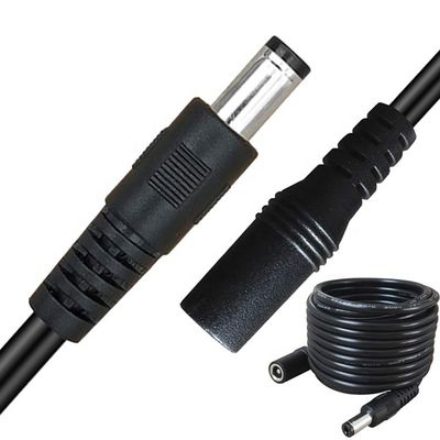 購入 1M 2M 3M 男性から女性 5.5X2.1mm DC ジャック 電源延長充電ケーブル CCTVカメラ用 LED ストライプ online manufacture