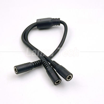 購入 1 女性から2つの方向 女性DC 5.5x2.1mm スプリッター電源延長ケーブル CCTV セキュリティカメラ LED ストライプライト online manufacture