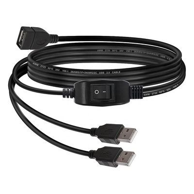 購入 1 女性から2 双男性 USB Y スプリッター プリンタ スキャナー スピーカー キーボード マウスのスイッチケーブル online manufacture