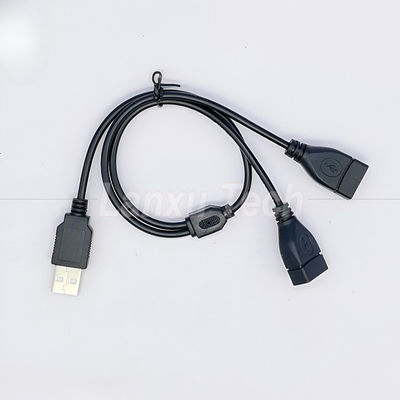 購入 USB 2.0 A 男性から2 双 USB 女性 ジャック Y スプリッター ハブ 電源コード拡張アダプターケーブル online manufacture