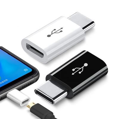 購入 高互換性 マイクロB 女性からタイプC OTG 充電アダプター変換器 online manufacture