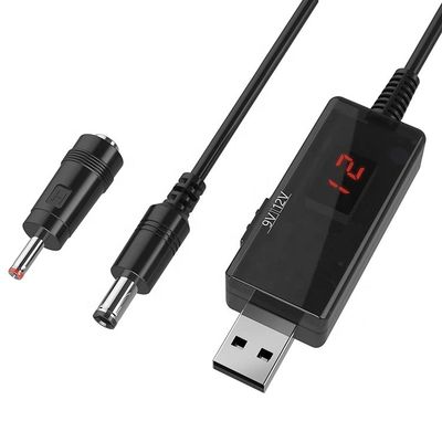 購入 LEDディスプレイ 多相容電圧セットアップ ブースター 5V から 9V 12V USB から DC 充電ケーブル online manufacture