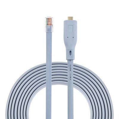 購入 シスコ・ルータースイッチ用のPlug and Play 6FT USB Type C to RJ45シリアルアダプターコンソールケーブル online manufacture