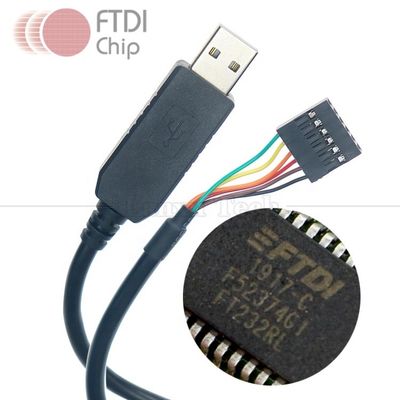 購入 FTDIチップ FT232 USB to TTL 3.3V 5V Uart RTS CTS TXD RXD アルディノ・ラスベリー・パイ用シリアル変換ケーブル online manufacture