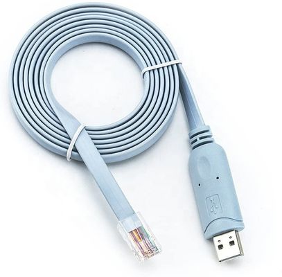 購入 高品質のプラグ&プレイ WIN10 FTDI USBからRJ45Rolloverコンソールケーブル シスコルータースイッチ online manufacture