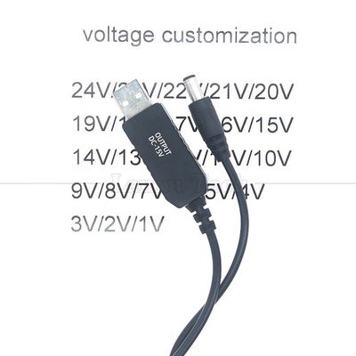 購入 カスタマイズされた電圧 15V 12V 10V 9V 4V 3V USBからDC マイクロタイプC 充電ケーブル ルータカメラ用 LEDライト ウォーキー・トーク GPS online manufacture