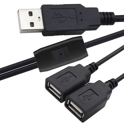 購入 1m 2m 1 男から2 女 Y形USBスプリッターケーブル 充電 online manufacture