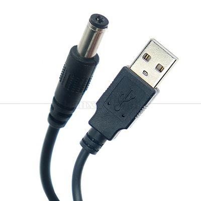 購入 1M 2A 5V USBからDC 5.5x2.1mm バレルジャック 電源充電ケーブル LEDライトランプ スピーカー 扇風機 タブレットカメラ ルーター テレビボックス online manufacture