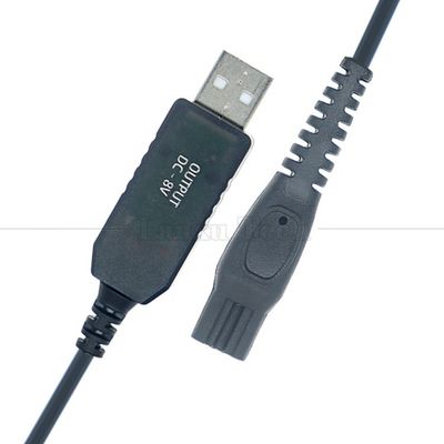 購入 高品質の交換 15V 8V 4.3V USB電源充電器 シェーバーケーブル online manufacture
