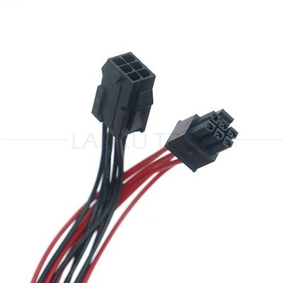 カスタム 男性から女性へ 4 6 8ピン モレックス マイクロフィット 3.0 接続器 ハーネスケーブル