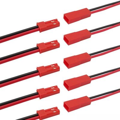 22AWG 男性 女性 JST SYP 2 PIN コンネクタワイヤーケーブル LEDランプストリップ RCおもちゃ ヘリコプター