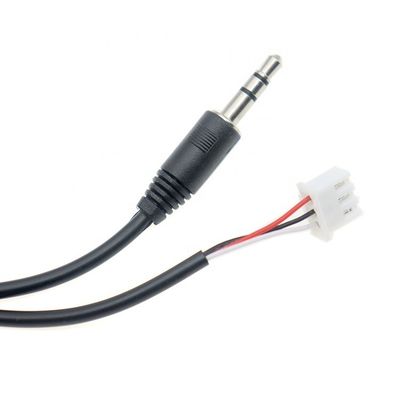 カスタマイズされた3.5mm TRSオーディオジャックからJST XH 3ピン接続ケーブル